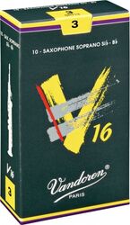 Anche saxophone Vandoren 10 Reeds Soprano Saxophone n°4