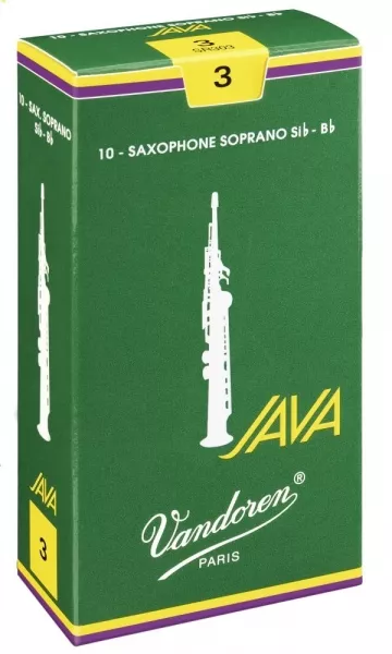 Anche saxophone Vandoren Java Saxophone Soprano n°2 (Box x10)