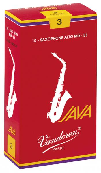 Vandoren Java Alto Sax 1.5 Boite avec 10 anches