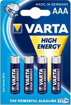 Varta Lr03 Aaa Alcalines X 4 - Pile / Accu / Batterie - Main picture