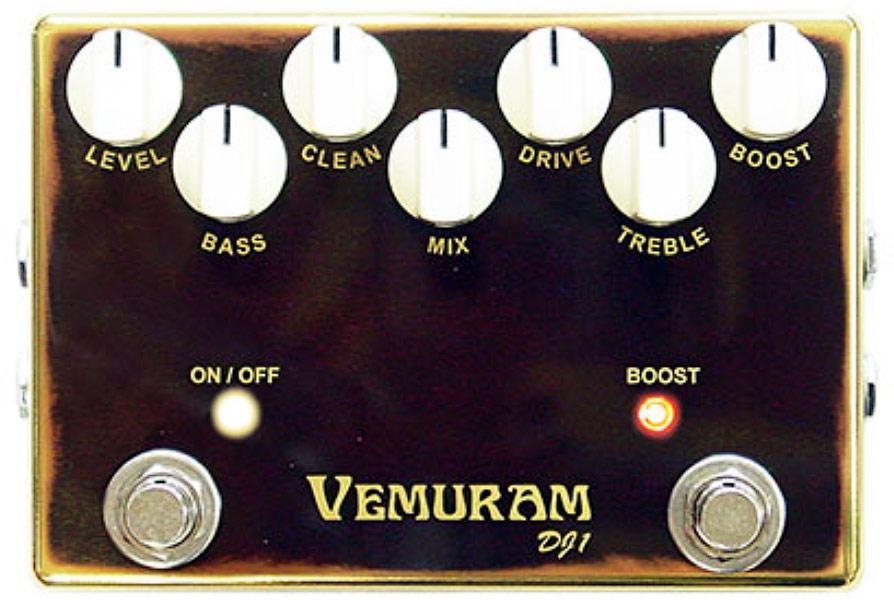 Pédale overdrive / distortion / fuzz Vemuram Darryl Jones DJ1 Bass Overdrive/Boost