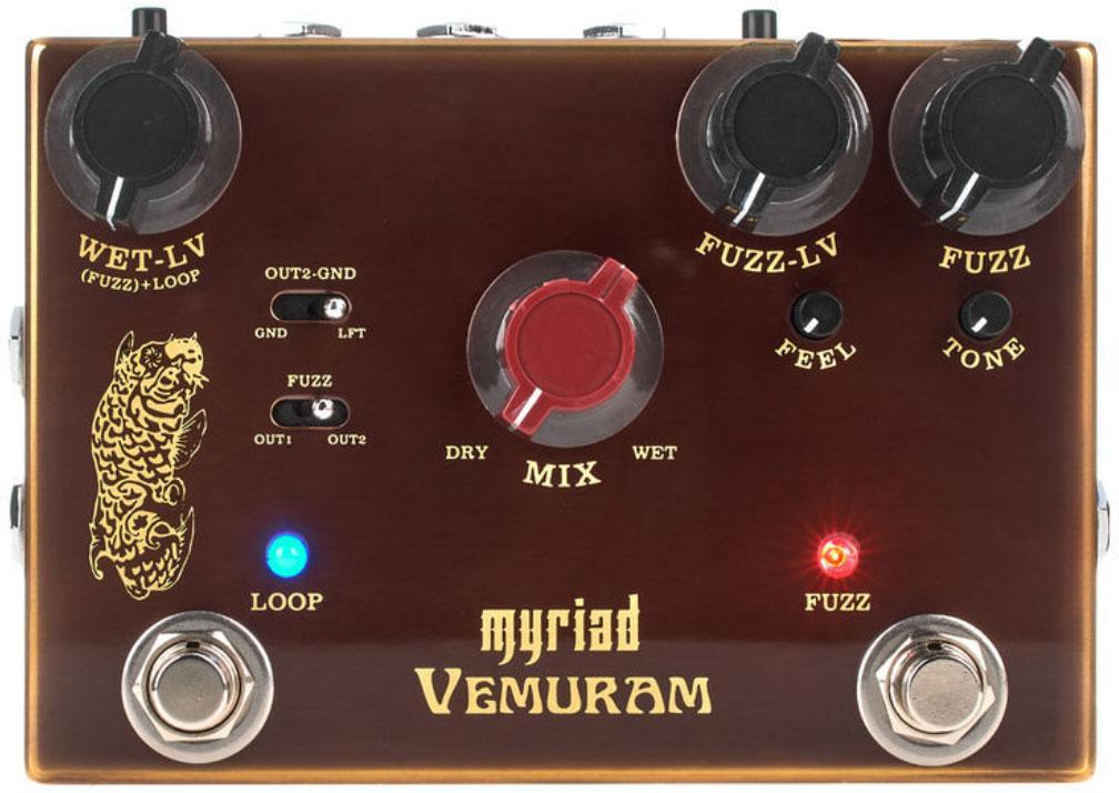 Pédale overdrive / distortion / fuzz Vemuram Josh Smith Myriad Hybrid Fuzz + Loop (Mix)