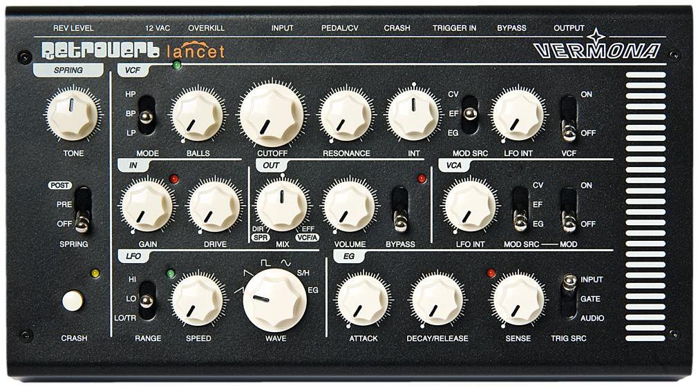 Processeur d'effets Vermona Retroverb Lancet