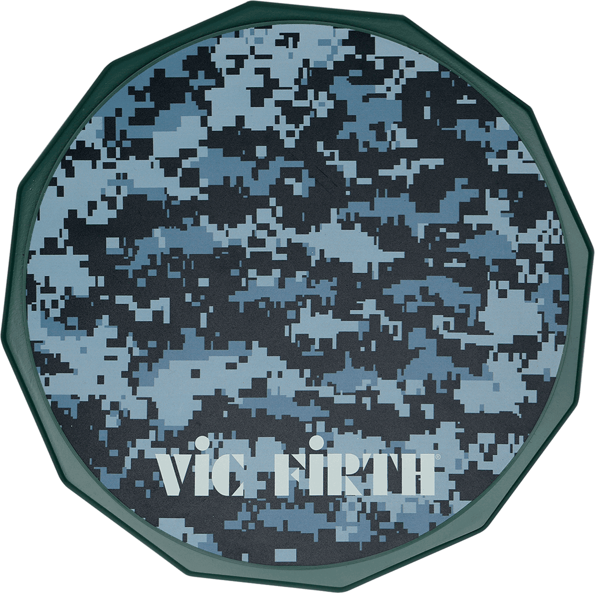 Vic Firth Bundle Pad 6 Camo + Stand - Pad Entrainement Batterie - Variation 2