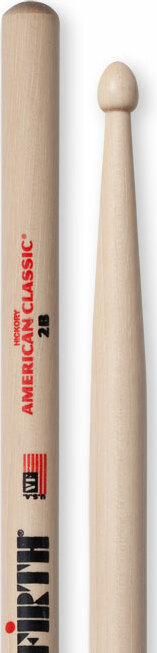 Vic Firth American Classic 2b Hickory - Baguette Batterie - Main picture