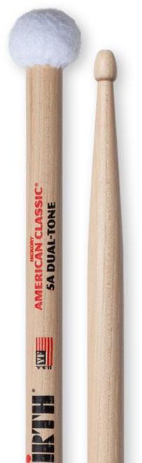 Baguette batterie Vic firth American Classic 5A Dual-Tone