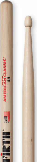 Vic Firth American Classic 5a Hickory - Baguette Batterie - Main picture