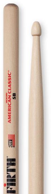 Baguette batterie Vic firth American Classic 5B Hickory