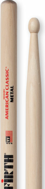 Vic Firth American Classic Metal Hickory - Baguette Batterie - Main picture