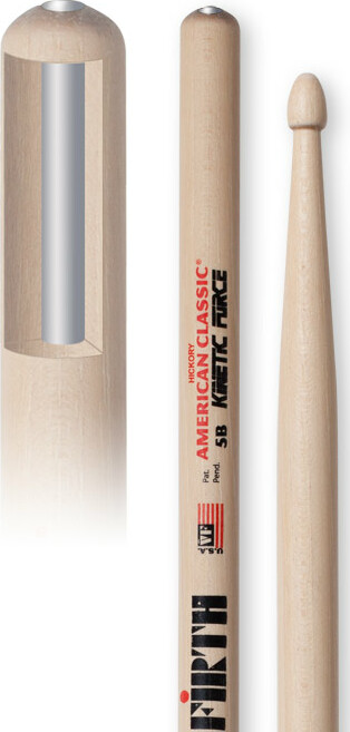 Vic Firth American Classic Speciality 5b Kinetic Force - Baguette Batterie - Main picture