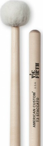 Vic Firth American Custom Mailloche Timbale Staccato T3 - Baguette Batterie - Main picture