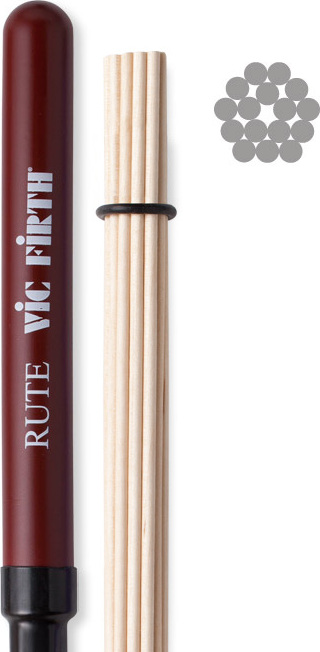 Vic Firth Rod Rute Standard - 16 Brins - Rod Stick Batterie - Main picture