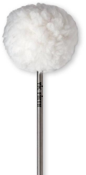 Batte grosse caisse Vic firth VicKick Beaters VKB3 Fleece-covered Felt
