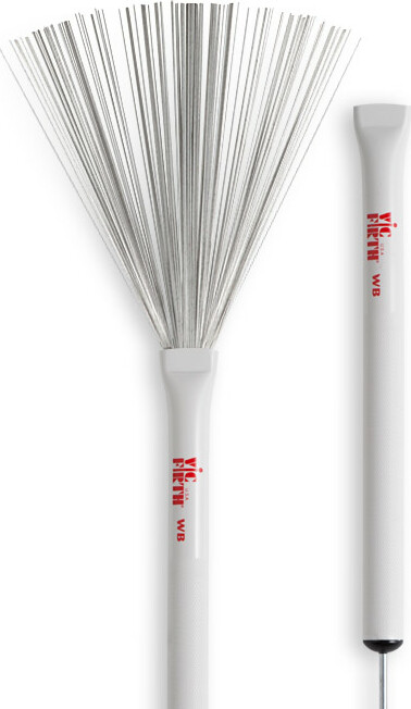 Vic Firth Wire Brush Wb White Metal - Balai Batterie - Main picture