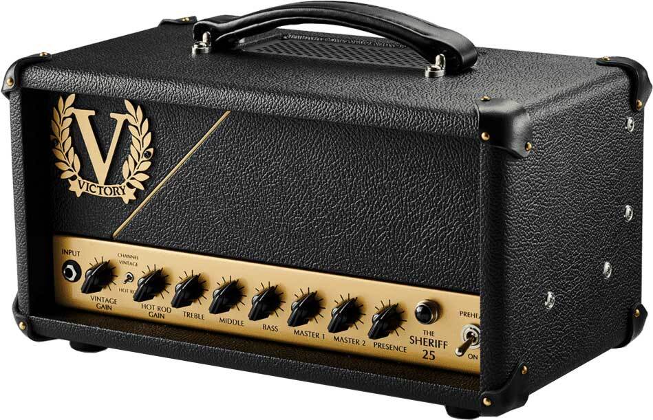 Victory Amplification Sheriff 25 Compact Head 25w El86/el84 - Ampli Guitare Électrique TÊte / PÉdale - Main picture