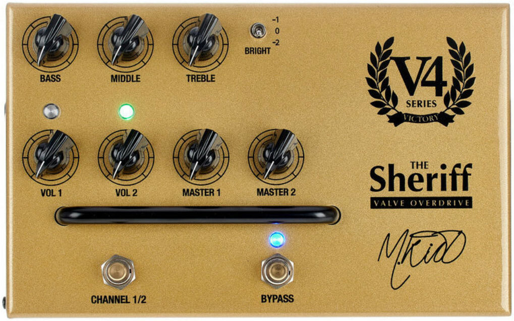 Victory Amplification V4 The Sheriff Preamp A Lampes - Preampli Électrique - Main picture