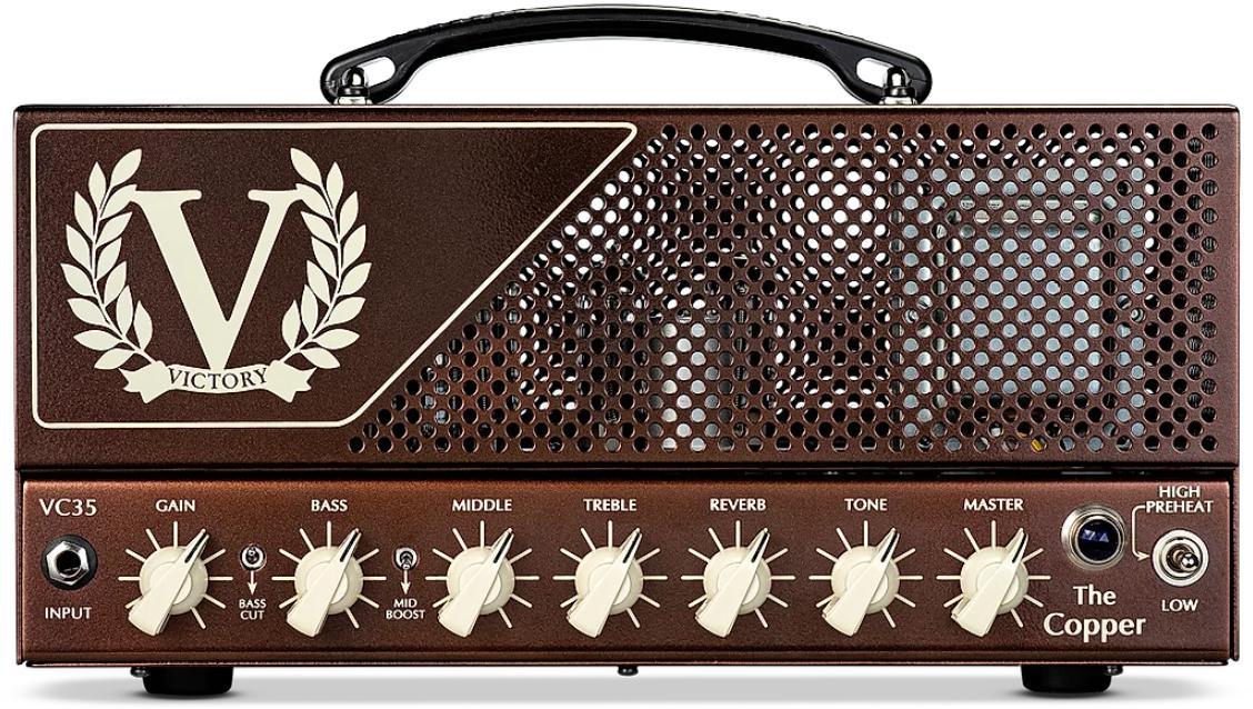 Tête ampli guitare électrique Victory amplification VC35 The Copper Head