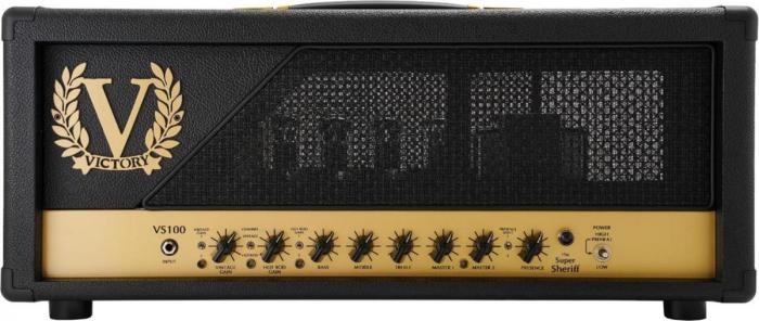Tête ampli guitare électrique Victory amplification VS100 Super Sheriff Head Wide Body