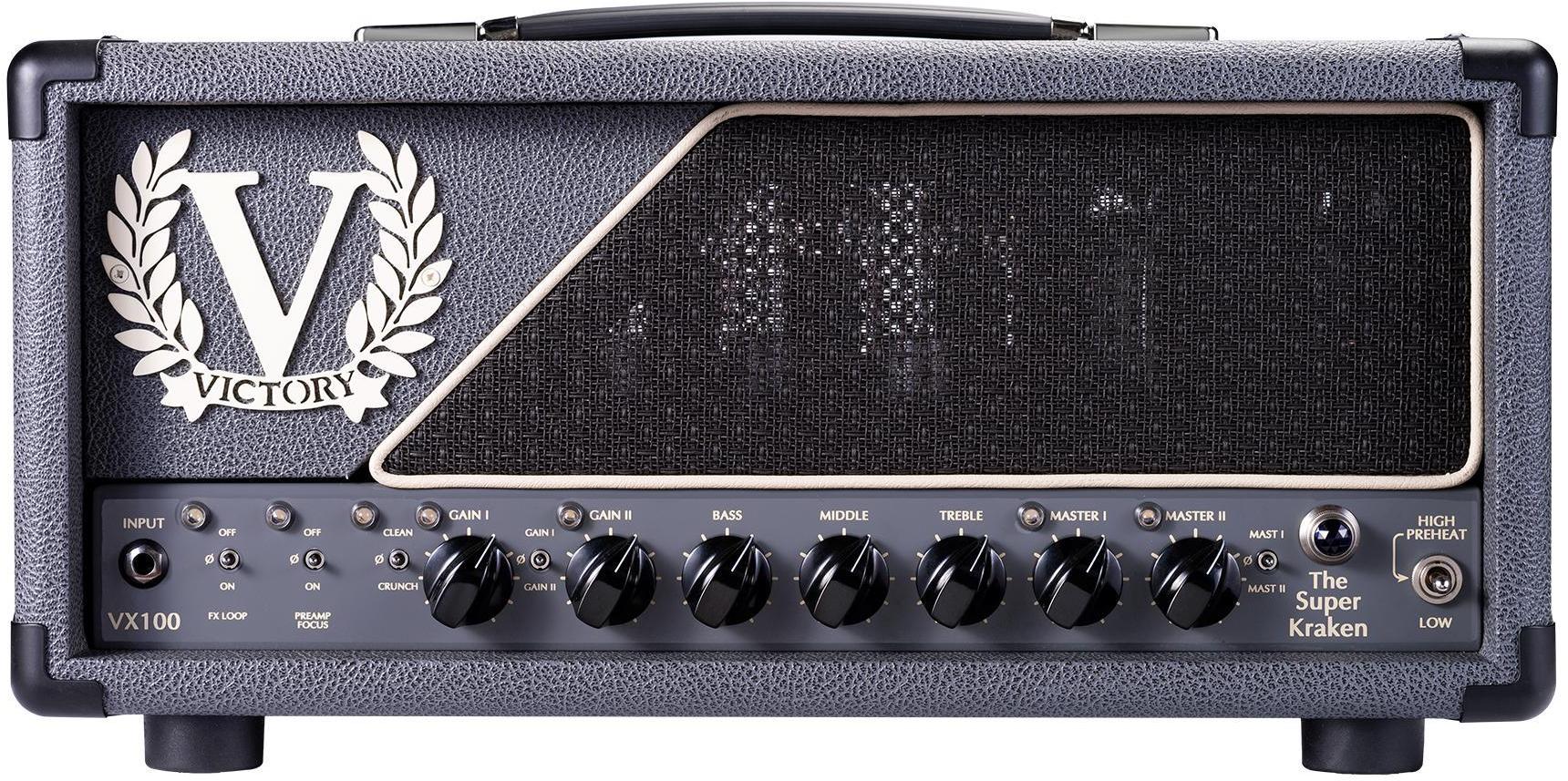 Tête ampli guitare électrique Victory amplification VX100 Super Kraken Head 100W/30W