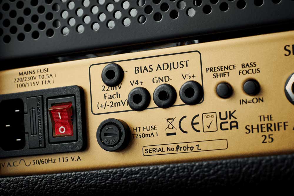Victory Amplification Sheriff 25 Compact Head 25w El86/el84 - Ampli Guitare Électrique TÊte / PÉdale - Variation 4