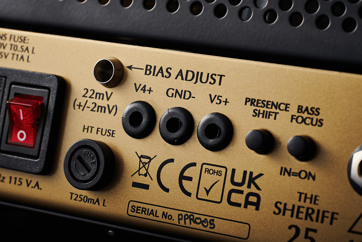 Victory Amplification Sheriff 25 Head 25w - Ampli Guitare Électrique TÊte / PÉdale - Variation 4