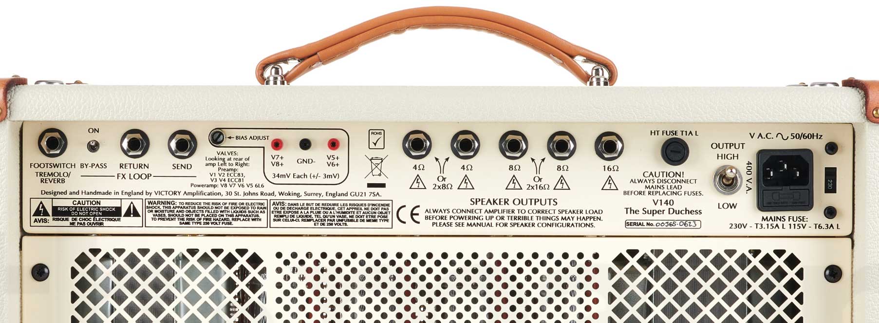 Victory Amplification V140 Super Duchess Head 96w 6l6 - Ampli Guitare Électrique TÊte / PÉdale - Variation 3