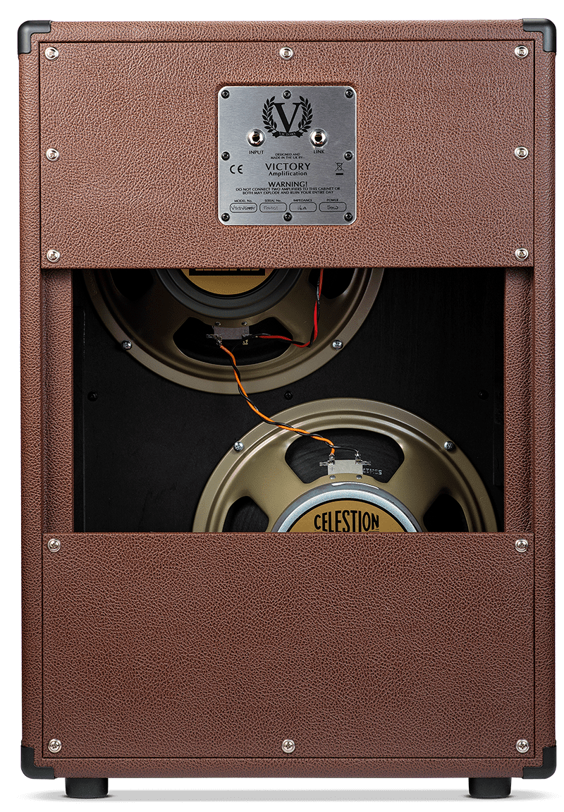 Victory Amplification V212-vb Speaker Cabinet Creamback 2x12 60w 16-ohms - Baffle Ampli Guitare Électrique - Variation 1