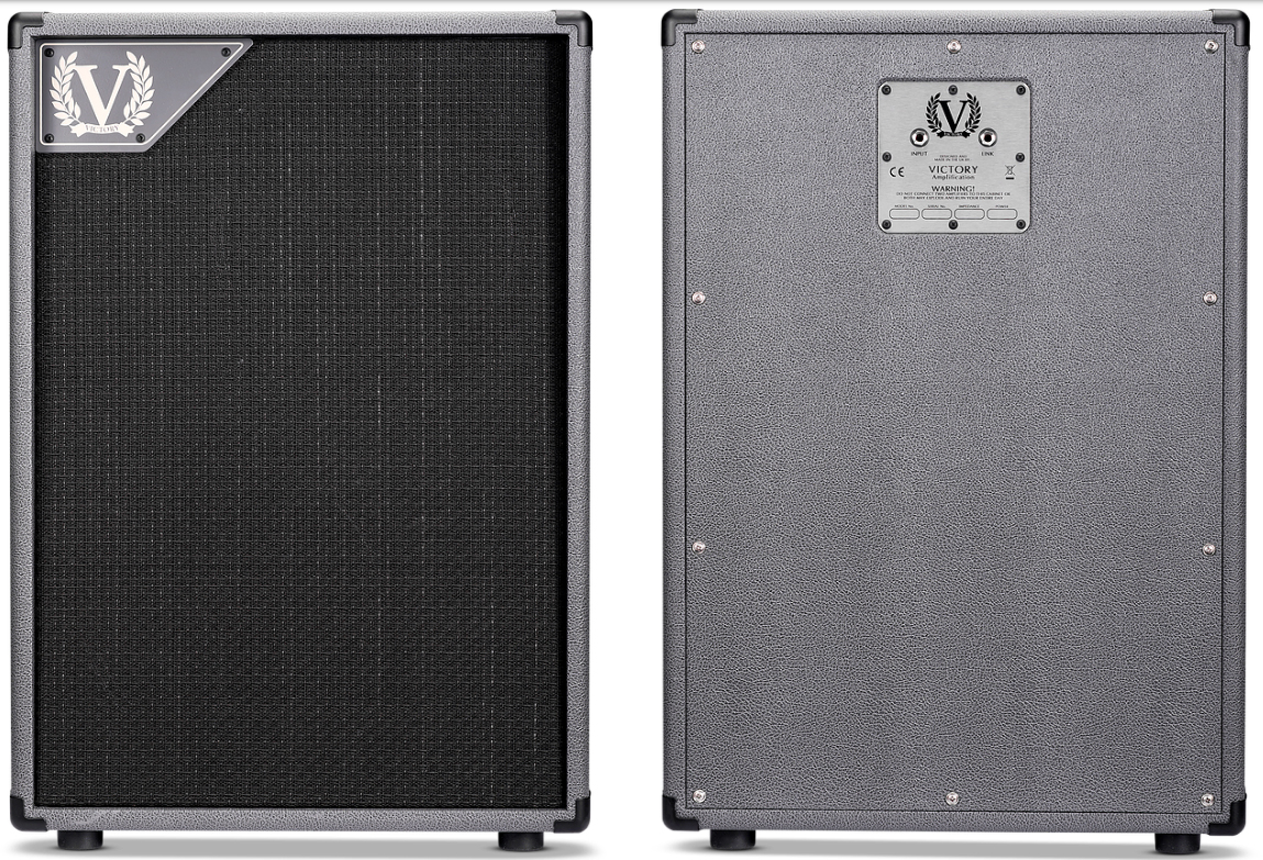 Victory Amplification V212-vg 2x12 120 Watts 16-ohms Grey - Baffle Ampli Guitare Électrique - Variation 1