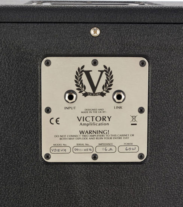 Victory Amplification V212-vh 2x12 60w 16-ohms - Baffle Ampli Guitare Électrique - Variation 3