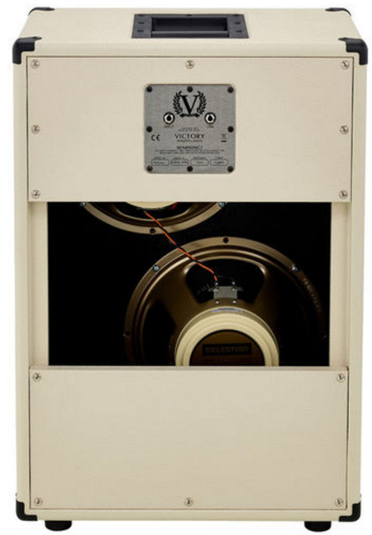 Victory Amplification V212vc 2x12 130w 16-ohms Cream - Baffle Ampli Guitare Électrique - Variation 1