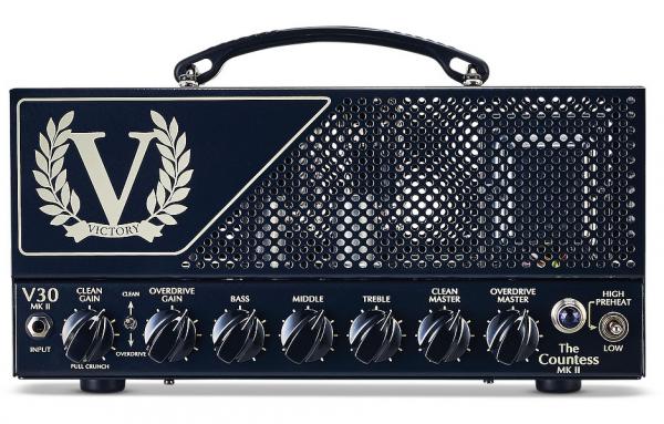 Tête ampli guitare électrique Victory amplification V30H The Countess Head MkII