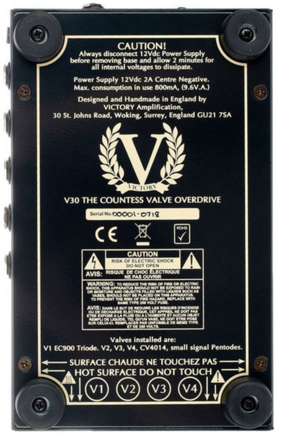 Victory Amplification V4 V30 The Countess Preamp A Lampes - Preampli Électrique - Variation 3
