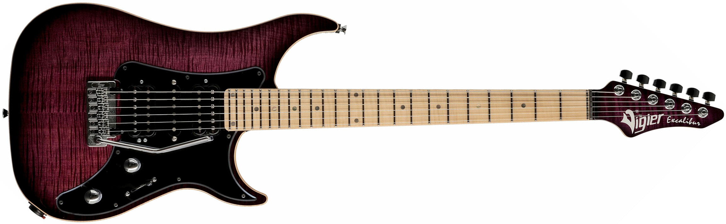 Vigier Excalibur Special Hsh Trem Mn - Mysterious Purple - Guitare Électrique Double Cut - Main picture