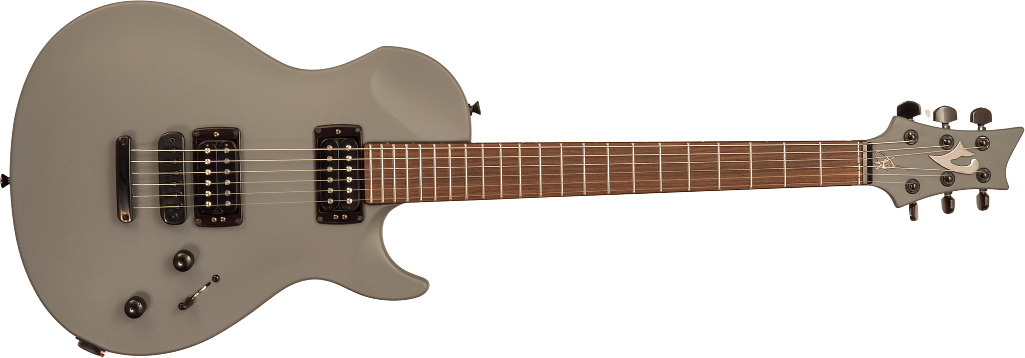Vigier G.v. Rock 2h Ht Rw - Grey Matter - Guitare Électrique Single Cut - Main picture