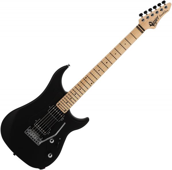 Solid body electric guitar Vigier                         Excalibur Indus (HH, Trem, MN) - Black matte