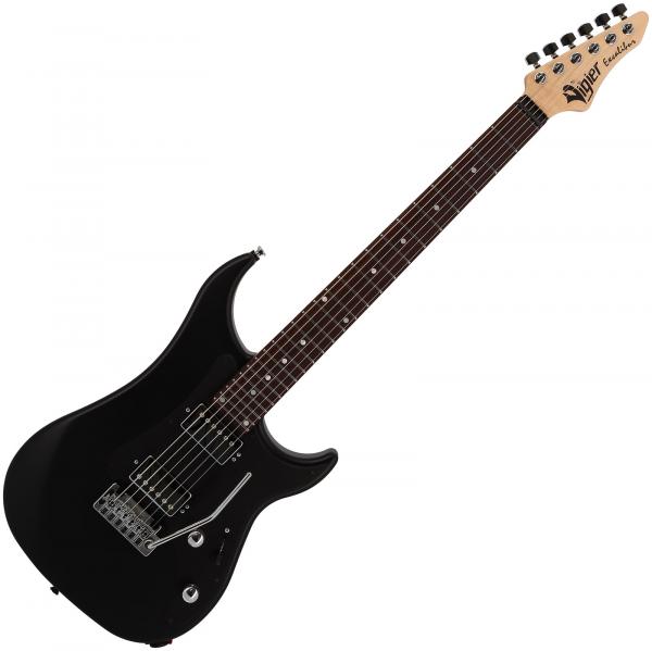 Solid body electric guitar Vigier                         Excalibur Indus (HH, Trem, RW) - Black matte