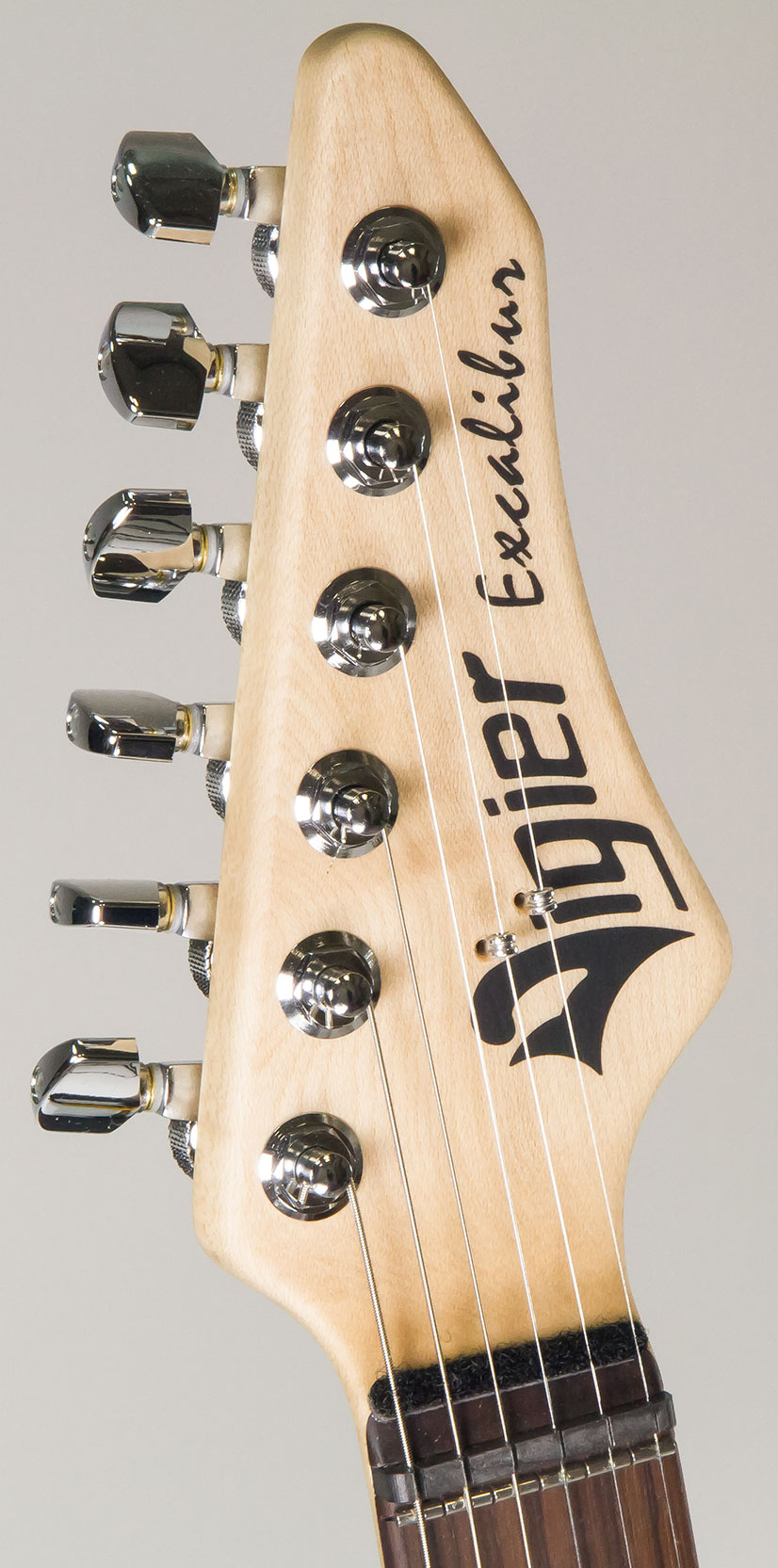 Vigier Excalibur Indus 2h Trem Rw - Textured Black - Guitare Électrique Forme Str - Variation 4