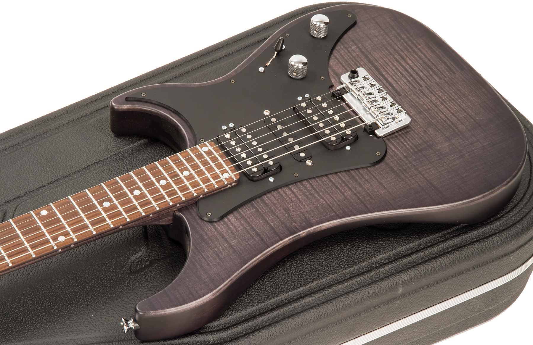 Vigier Excalibur Speciaal Hsh Trem Rw - Velour Noir - Guitare Électrique MÉtal - Variation 2