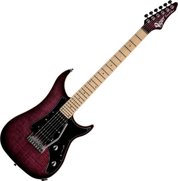 Solid body electric guitar Vigier                         Excalibur Special (HSH, TREM, MN) - Mysterious purple