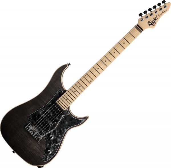 Guitare électrique solid body Vigier                         Excalibur Special (HSH, TREM, MN) - Black diamond