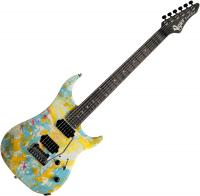 Excalibur Thirteen (MN) - rock art yellow blue white