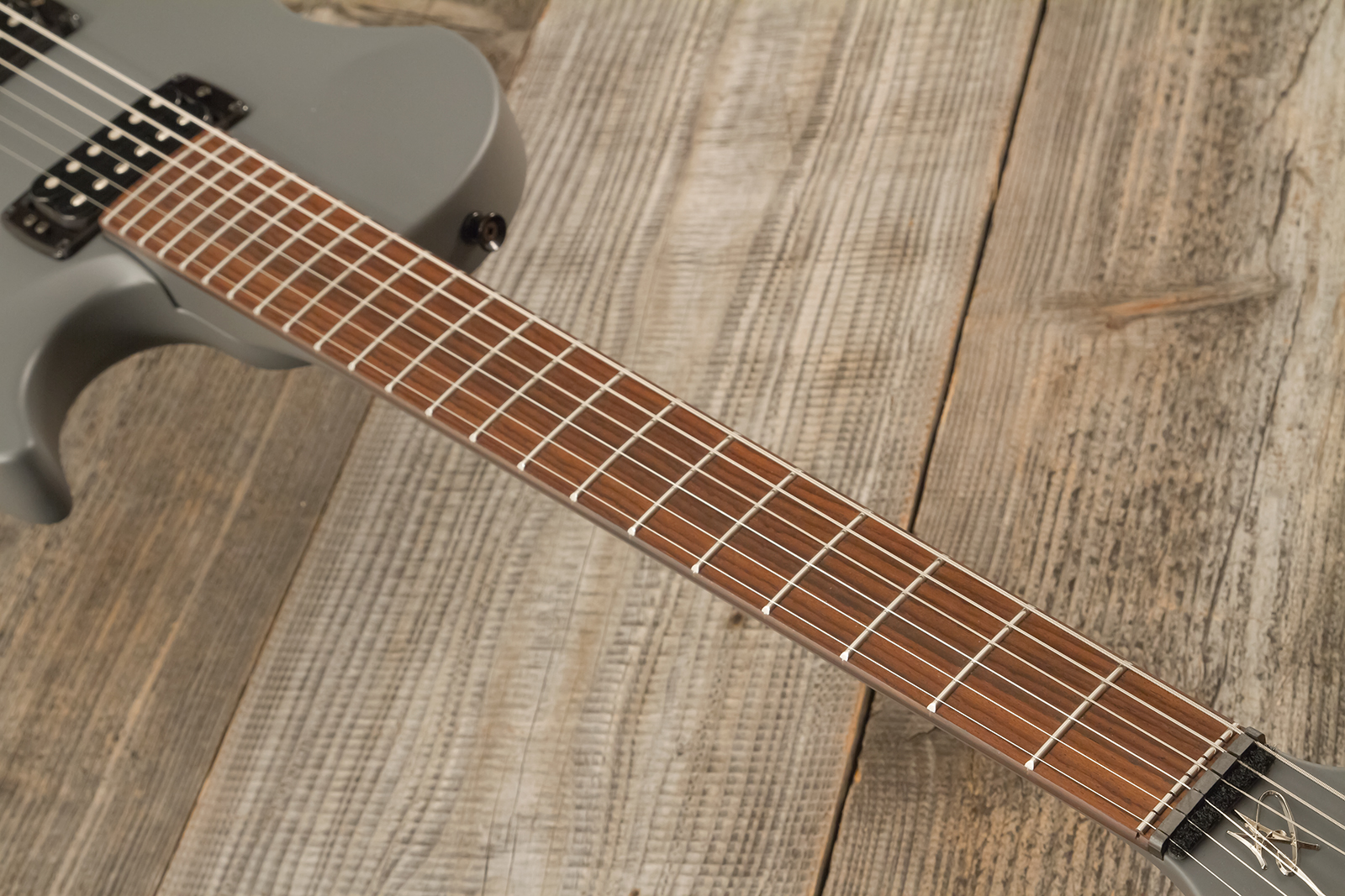 Vigier G.v. Rock 2h Ht Rw - Grey Matter - Guitare Électrique Single Cut - Variation 5