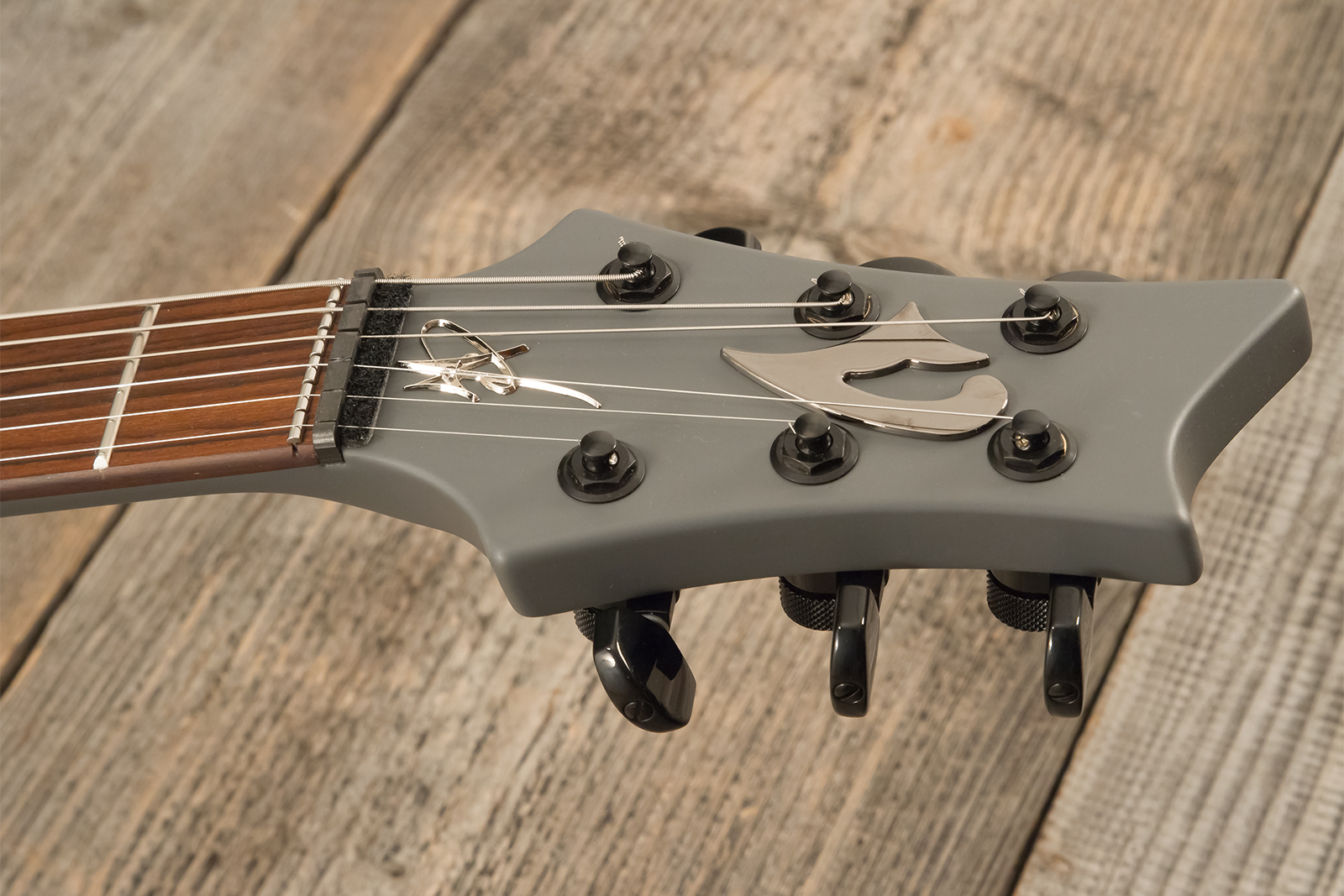 Vigier G.v. Rock 2h Ht Rw - Grey Matter - Guitare Électrique Single Cut - Variation 6