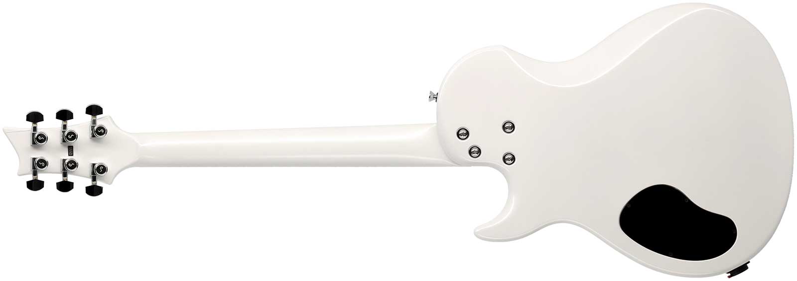 Vigier G.v. Rock 2h Ht Rw Phe - Pearl White - Guitare Électrique Single Cut - Variation 1