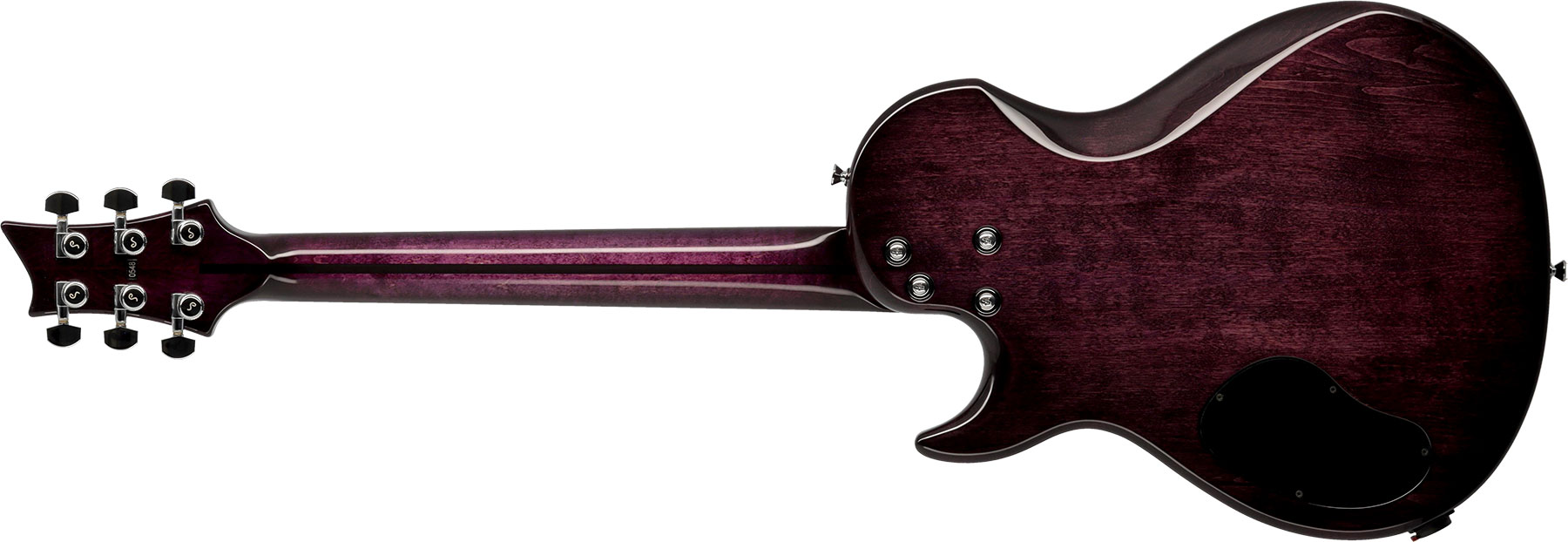 Vigier G.v. Wood 2h Ht Phe - Purple Fade - Guitare Électrique Single Cut - Variation 1