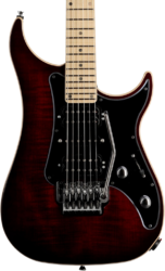 Guitare électrique solid body Vigier                         Excalibur Custom HSH (MN) - Deep burgundy