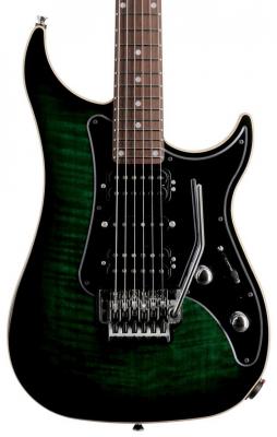 Guitare électrique solid body Vigier                         Excalibur Custom HSH (RW) - Mysterious green