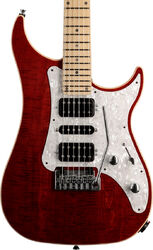 Guitare électrique forme str Vigier Excalibur Speciaal HSH (MN) - Ruby