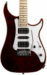 Guitare électrique forme str Vigier Excalibur Special (HSH, TREM, MN) - Ruby