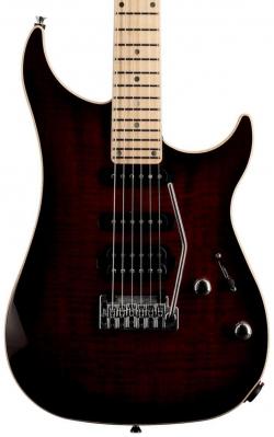 Guitare électrique solid body Vigier                         Excalibur Ultra Blues (HSS, Trem, MN) - Deep burgundy